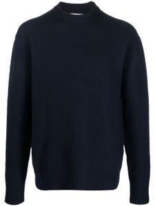 Jil Sander pull à col rond - Bleu