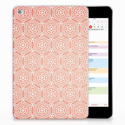 Apple iPad Mini 4 | Mini 5 (2019) Hippe Hoes Pattern Orange