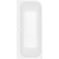 Villeroy & Boch Architectura Back-to-wall bad voor hoekinbouw links - glans wit Alpin (wit) uba170are9cl00v-01