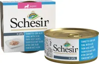 Schesir puppyvoer in gelei tonijn & aloe vera 150g