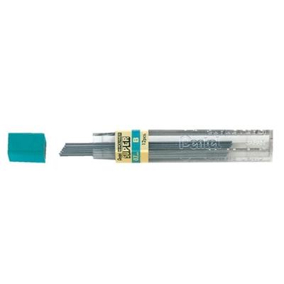 12 Potloodstiften Pentel B 0,7 mm zwart