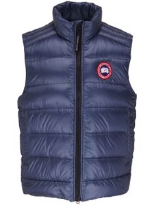 Canada Goose gilet matelassé à fermeture zippée - Bleu