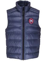 Canada Goose gilet matelassé à fermeture zippée - Bleu