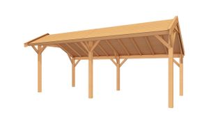 GRANDIOSE Kapschuur - 600x250 cm Douglashout- Kapschuurdak- - YARD Outdoor