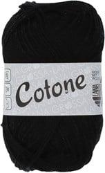 Lana Grossa Cotone 021 Zwart