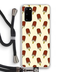 Yummy: Samsung Galaxy S20 Transparant Hoesje met koord