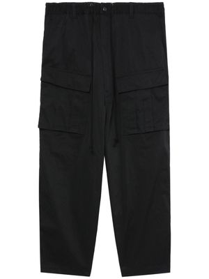 Junya Watanabe MAN pantalon droit à poches cargo - Noir