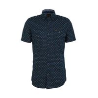 PME Legend slim fit overhemd met all over print donkerblauw - thumbnail