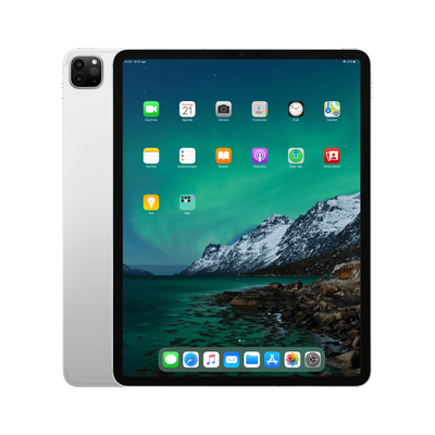 Refurbished iPad Pro 12.9 inch 2020 256 GB Zilver Gebruikt