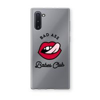 Badass Babes Club: Samsung Galaxy Note 10 Transparant Hoesje