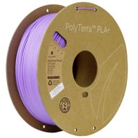 Polymaker PA05003 Regular Filament PLA+ Gering kunststofgehalte, Hoge stijfheid 1.75 mm 1000 g Lila PolyTerra™ 1 stuk(s)