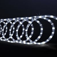 Lichtslang/slangverlichting 10 meter met 180 lampjes helder wit