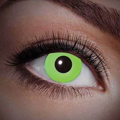 UV flits party lenzen groen UV flits party lenzen groen