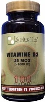 Vitamine D3 25mcg