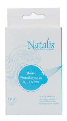 Natalis Wondkompres 8.5x5cm