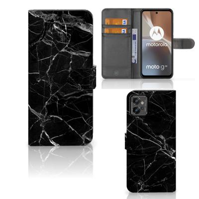 Motorola Moto G32 | Bookcase | Marmer Zwart - Origineel Cadeau Vader