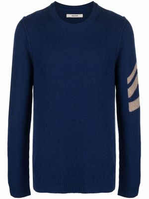 Zadig&Voltaire pull Kennedy en cachemire - Bleu