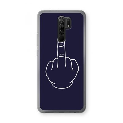 F**k U: Xiaomi Redmi 9 Transparant Hoesje