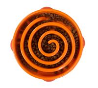 Slo-bowl feeder coral oranje - thumbnail