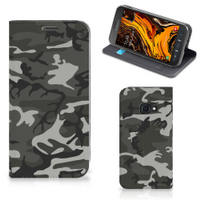 Samsung Galaxy Xcover 4s Hoesje met Magneet Army Light