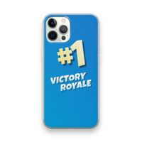 Victory Royale: iPhone 12 Pro Transparant Hoesje