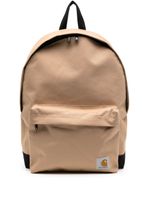 Carhartt WIP sac à dos zippé à patch logo - Marron