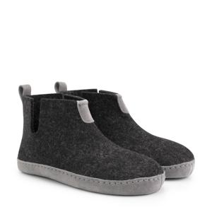 Travelin&apos; Women - ankle high slipper - Dark Grijs - Maat 43