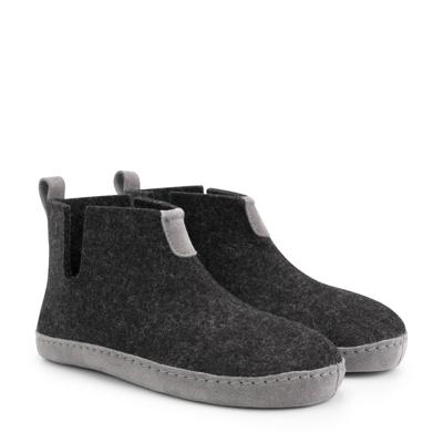 Travelin&apos; Women - ankle high slipper - Dark Grijs - Maat 40