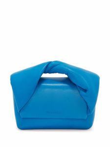 JW Anderson mini sac à bandoulière Twister - Bleu