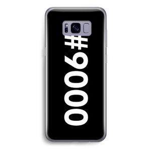 #9000: Samsung Galaxy S8 Transparant Hoesje