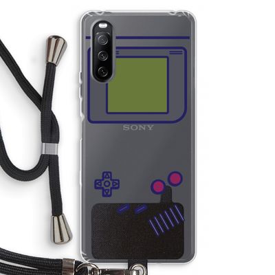 Game On: Sony Sony Xperia 10 III Transparant Hoesje met koord