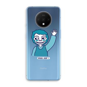 Zwaai: OnePlus 7T Transparant Hoesje