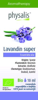 Physalis Aromatherapy Essentiële Oliën Lavandin Super Olie 10ml