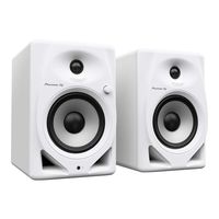 Pioneer DJ DM-50D-W desktop monitorspeakerset wit (2 stuks)