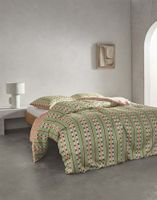 Essenza Essenza Iva Dekbedovertrek 260x200/220 Jade Green