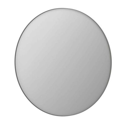 INK SP15 Spiegel Rond Geborsteld RVS Aluminium Kader 120 x 3,5 cm