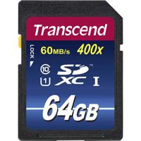 Transcend Premium 400 SDXC-kaart Industrial 64 GB Class 10, UHS-I - thumbnail