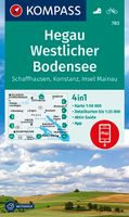Wandelkaart 783 Hegau - Westlicher Bodensee | Kompass