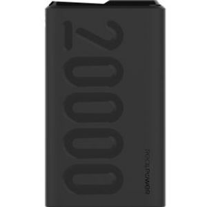 RealPower PB-20000PD+ powerbank 20000 mAh Zwart