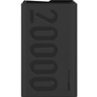 RealPower PB-20000PD+ powerbank 20000 mAh Zwart