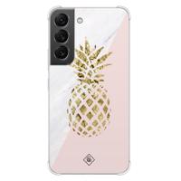 Samsung Galaxy S22 shockproof hoesje - Ananas