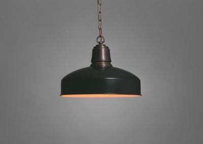 Biljartlamp nikkel groen nostalgische hanglamp 10034