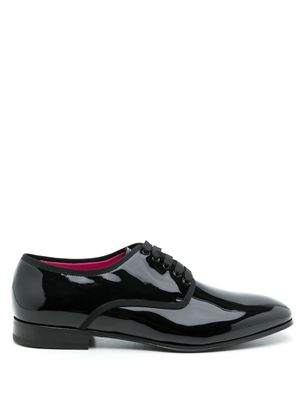 Ferragamo derbies Magic en cuir verni - Noir