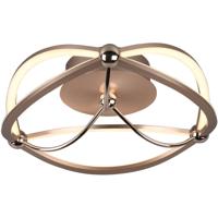 LED Plafondlamp 20W - Dimbaar Warm Wit 3000K - Rond Mat Goud Aluminium