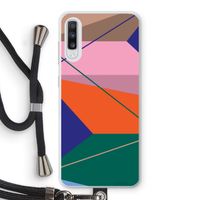 Gestalte 1: Samsung Galaxy A70 Transparant Hoesje met koord