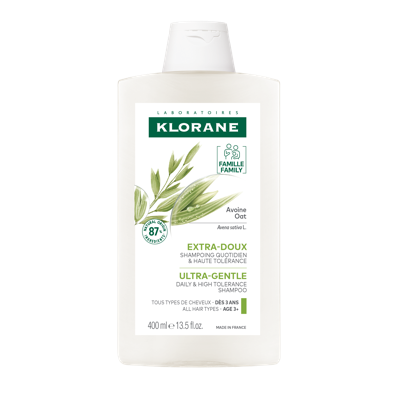 Klorane Haar Shampooing à l'Avoine 400ml | Voor Shampoo Zonder Parabenen