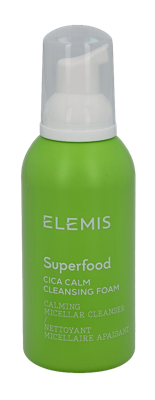 Elemis Superfood CICA Calm Cleansing Foam 180ml Make-up verwijderaar en reiniger Elemis Superfood CICA Calm Cleansing Foam 180ml Make-up verwijderaar en reiniger