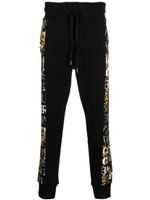 Versace Jeans Couture pantalon de jogging à logo imprimé - Noir - thumbnail