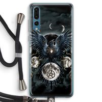 Sinister Wings: Huawei P20 Pro Transparant Hoesje met koord
