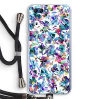 Hibiscus Flowers: Honor 10 Transparant Hoesje met koord